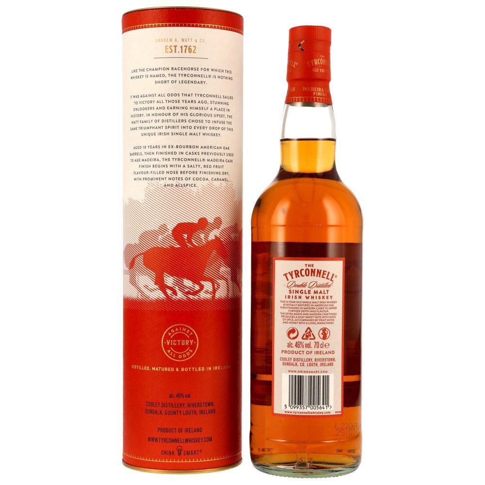 Tyrconnell 10 Jahre Madeira Cask Finish 46% 0,7l