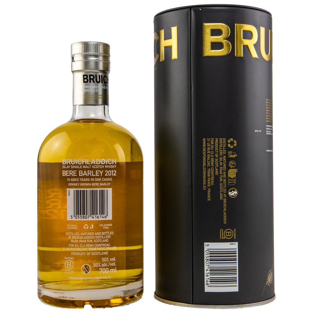 Bruichladdich Bere Barley 2012 50% 0,7l