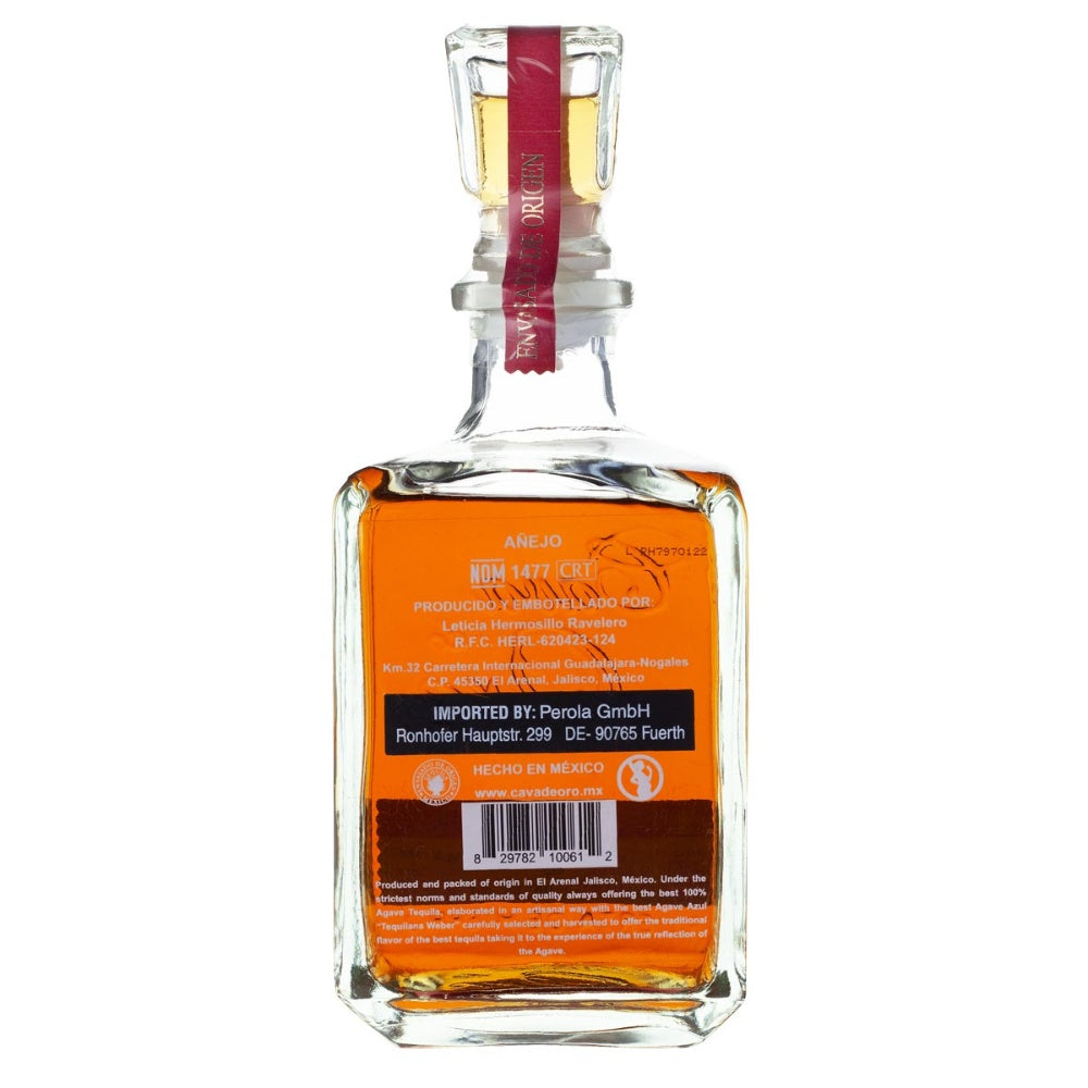 Cava de Oro Tequila Añejo 100% De Agave 40% 0,7l