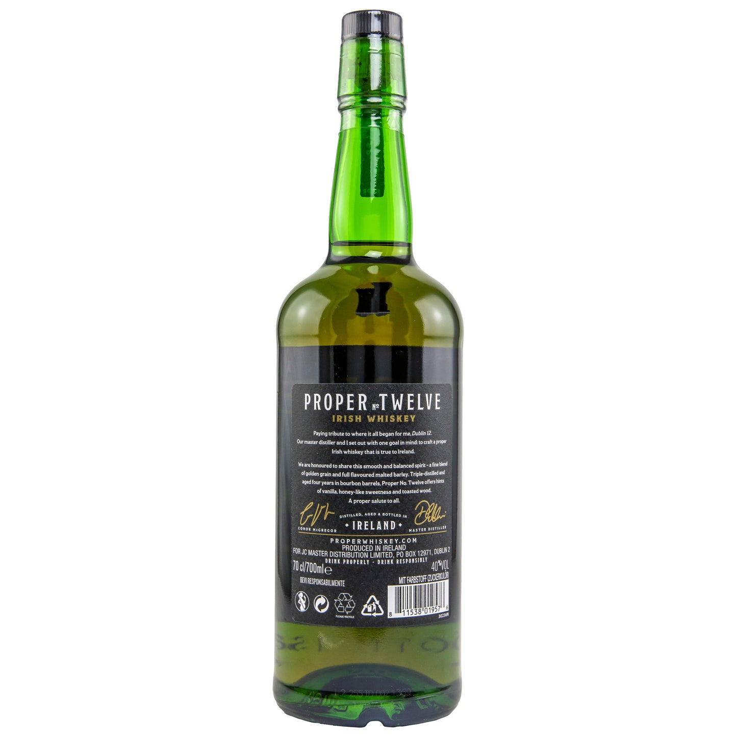 Proper No. Twelve Blended Irish Whiskey 40% 0,7l