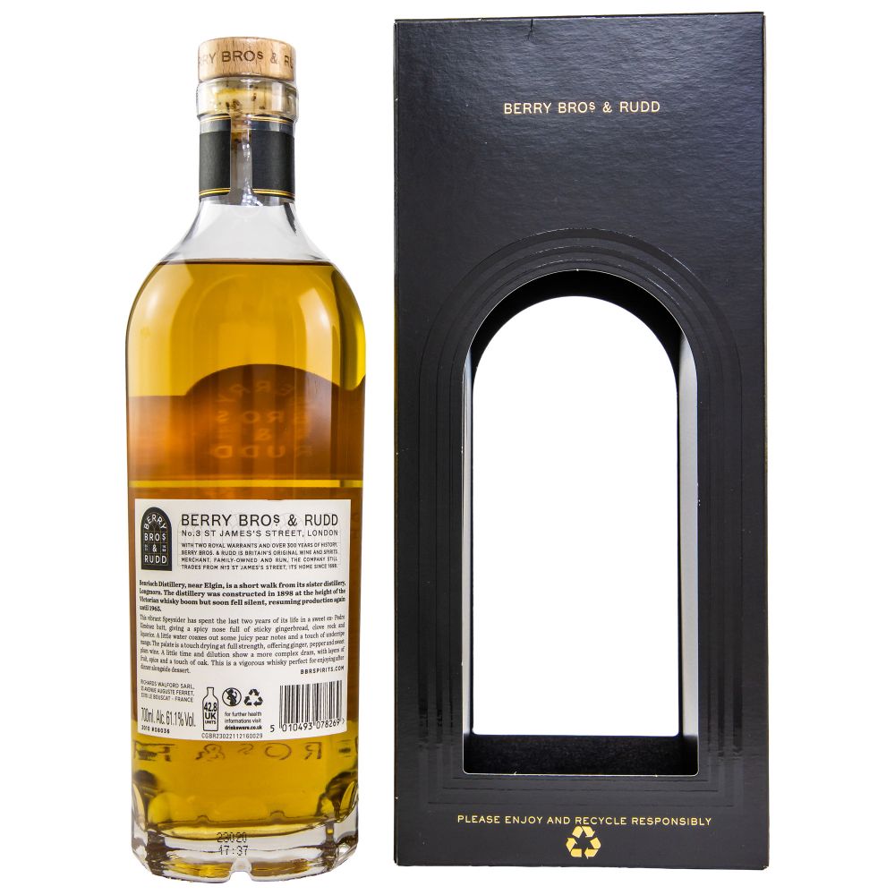 Benriach 2010/2023 Cask #08036 Berry Bros & Rudd 61,1%
