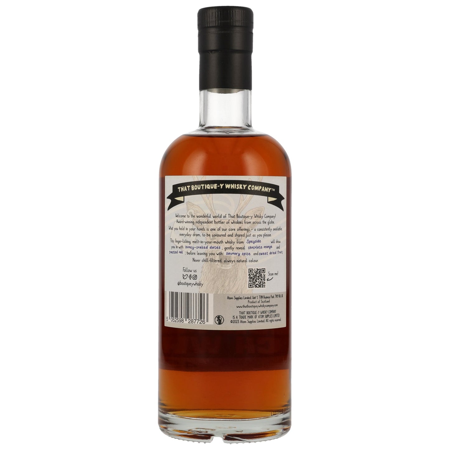 Speyside Single Malt Whisky 12 Jahre That Boutique-Y Whisky Company 45,8% 0,7l