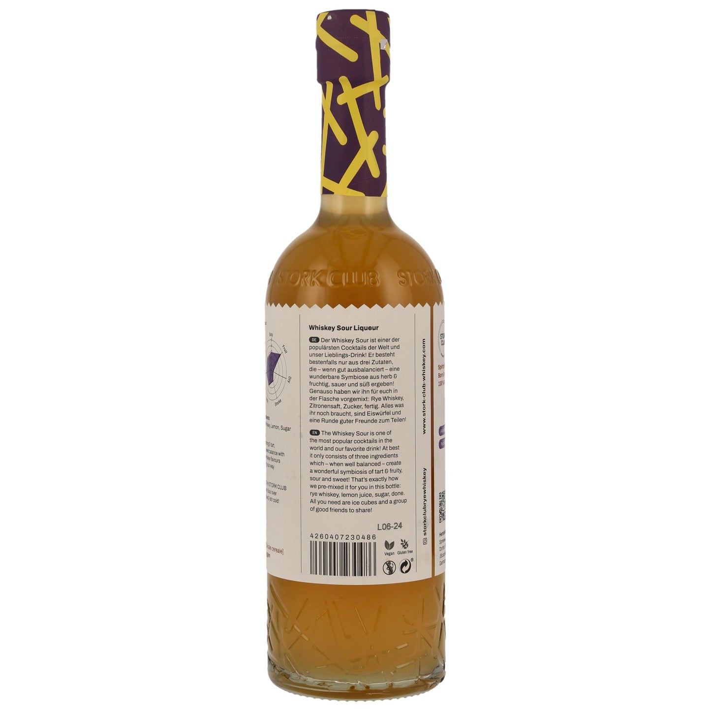 Stork Club Whiskey Sour Likör 20% 0,7l