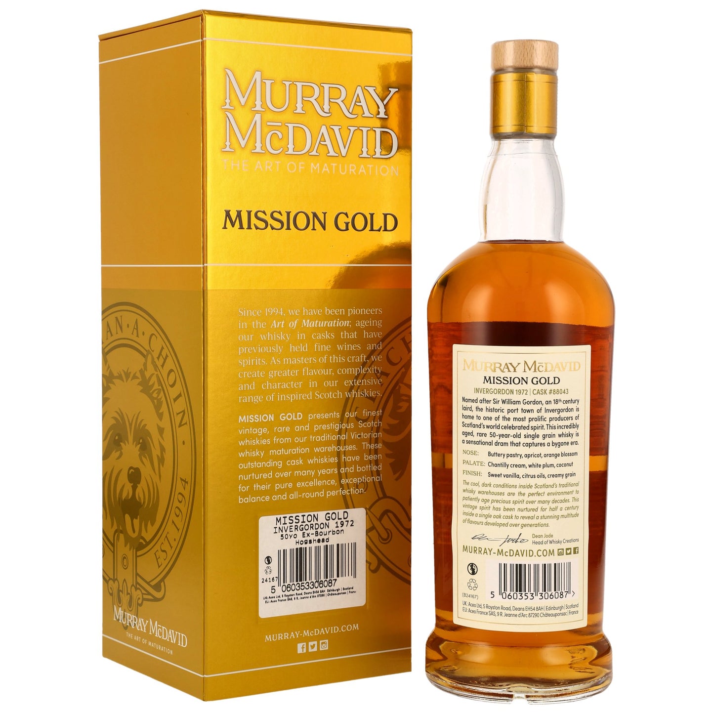 Invergordon 50 Jahre Murray McDavid 1972/2024 43,7% 0,7l