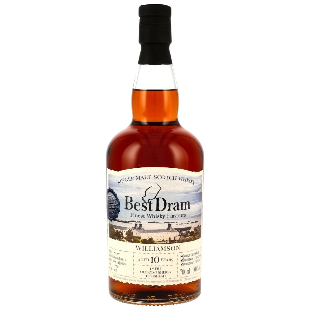 Williamson 10 Jahre Oloroso Sherry Hogshead #259 Best Dram 60,6% 0,7l
