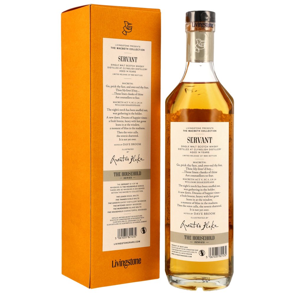 Clynelish (Servant) 14 Jahre - The Household Macbeth Collection Act 2 55,1% 0,7l