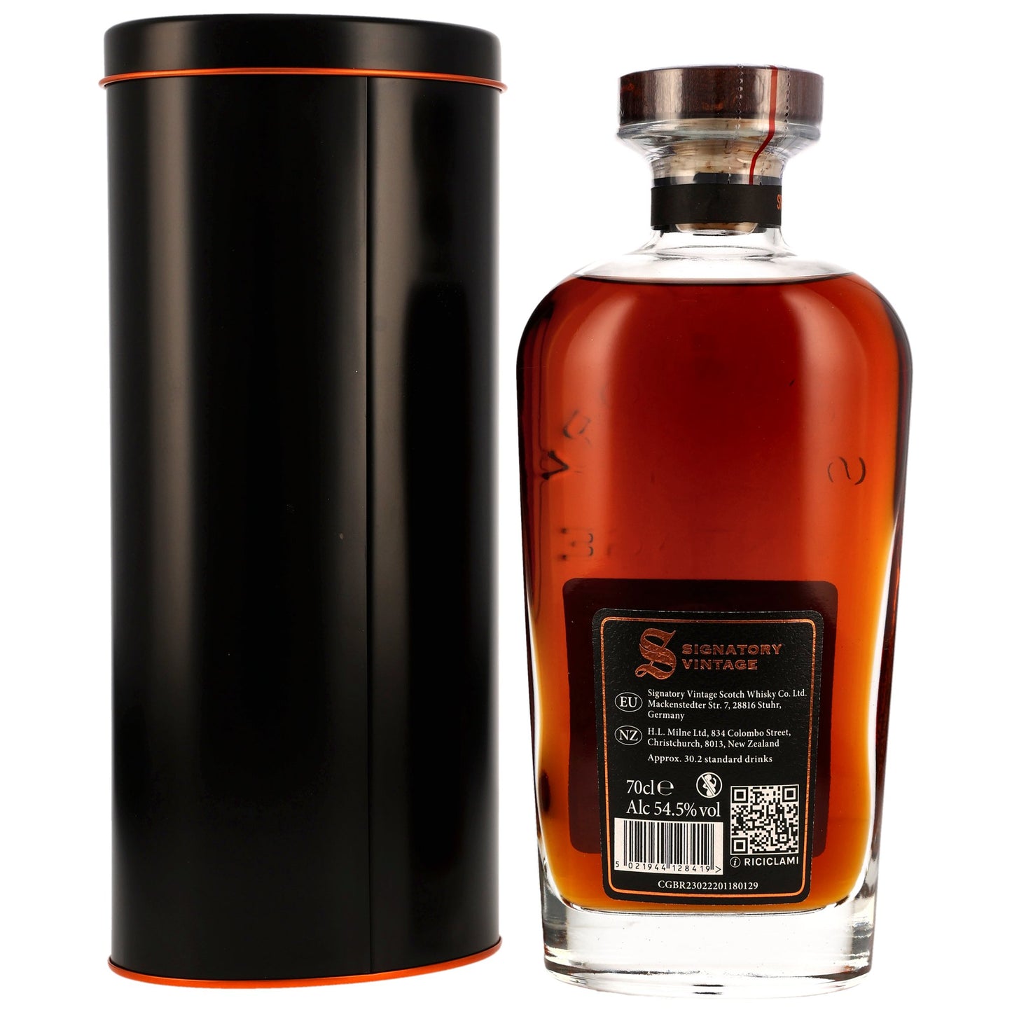 Mannochmore 16 Jahre 2008/2025 SV Symingtons Choice 54,5% 0,7l