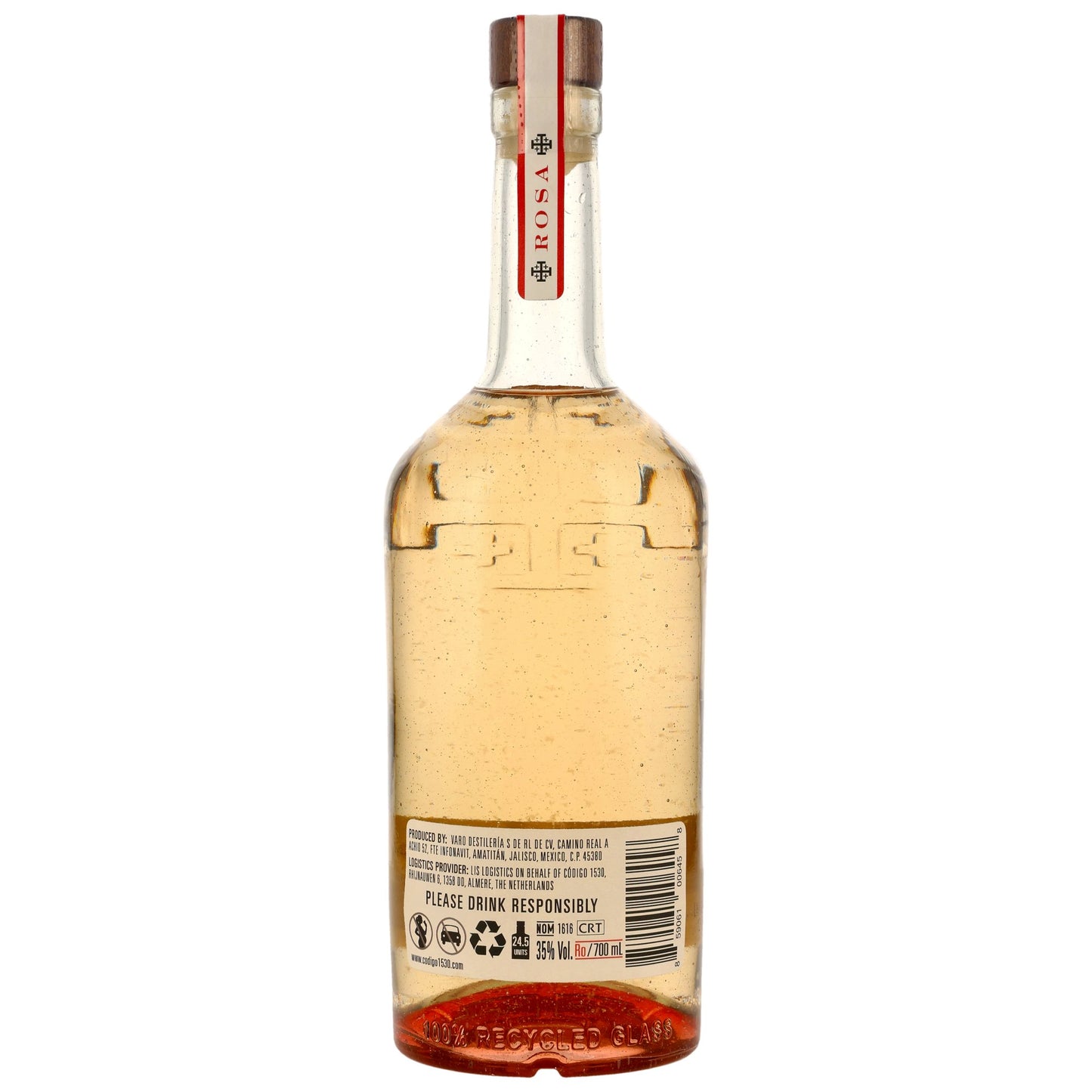 Codigo 1530 Tequila Blanco Rosa 35% 0,7l