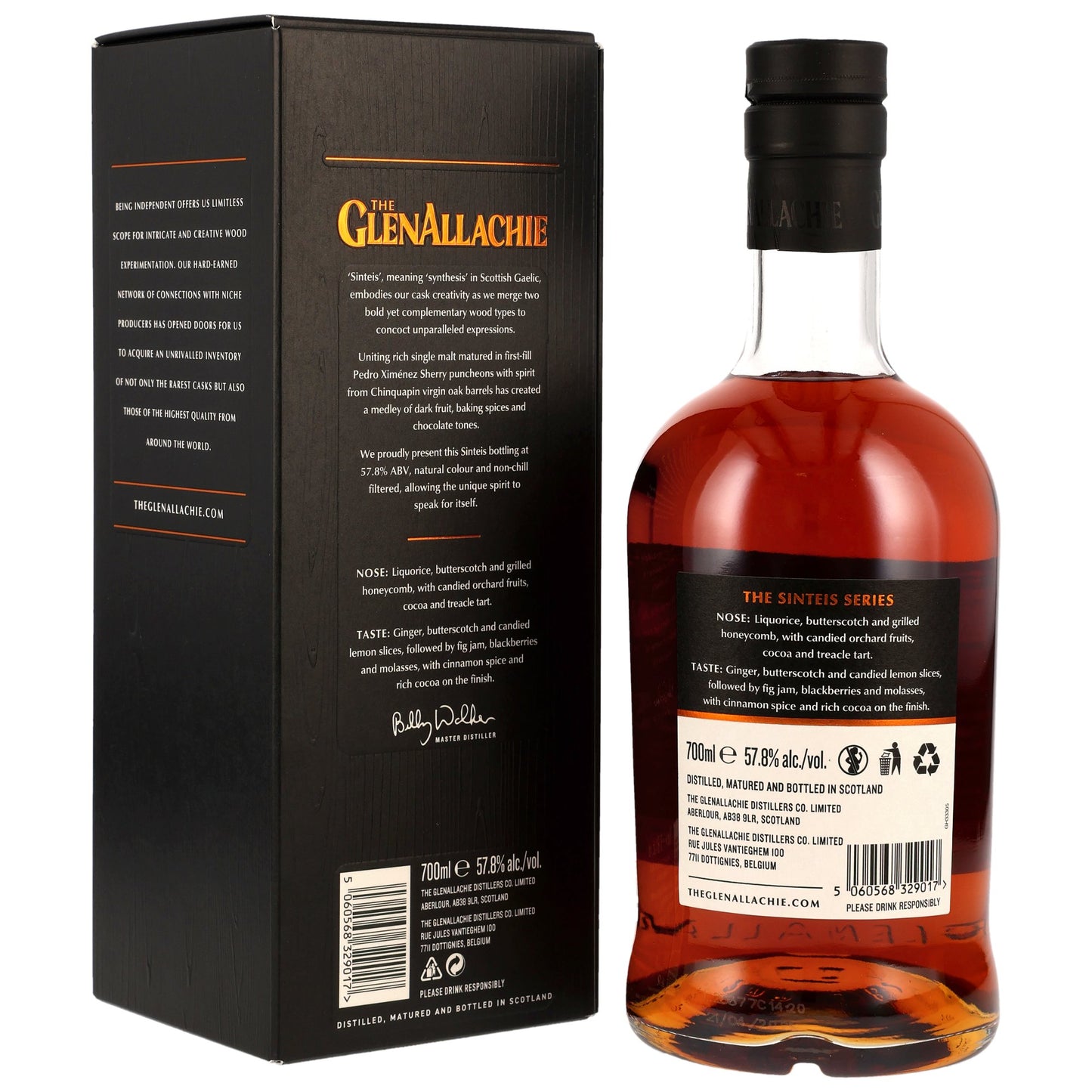 GlenAllachie 2014/2025 The Sinteis Series Cask Strength 57,8% 0,7l