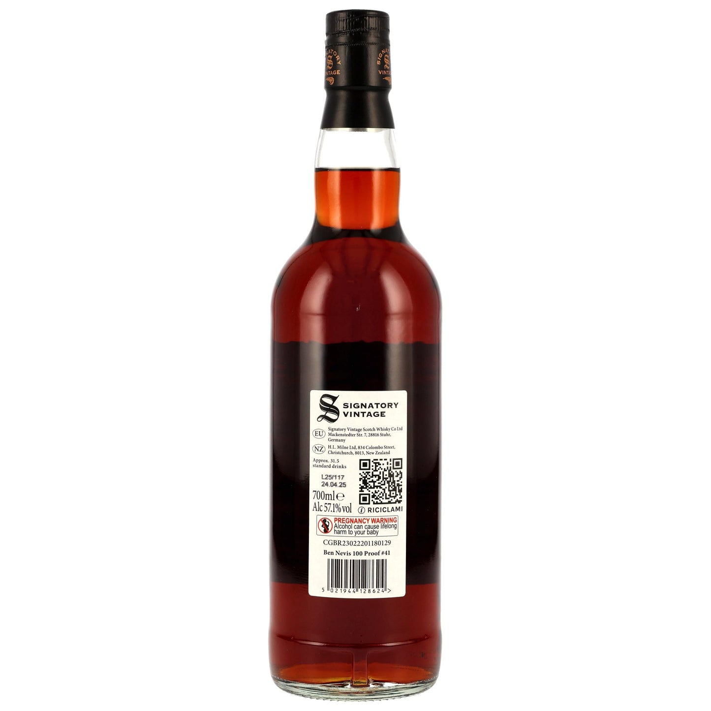 Ben Nevis 9 Jahre 2015/2025 SV 100 Proof Edition #41 57,1% 0,7l