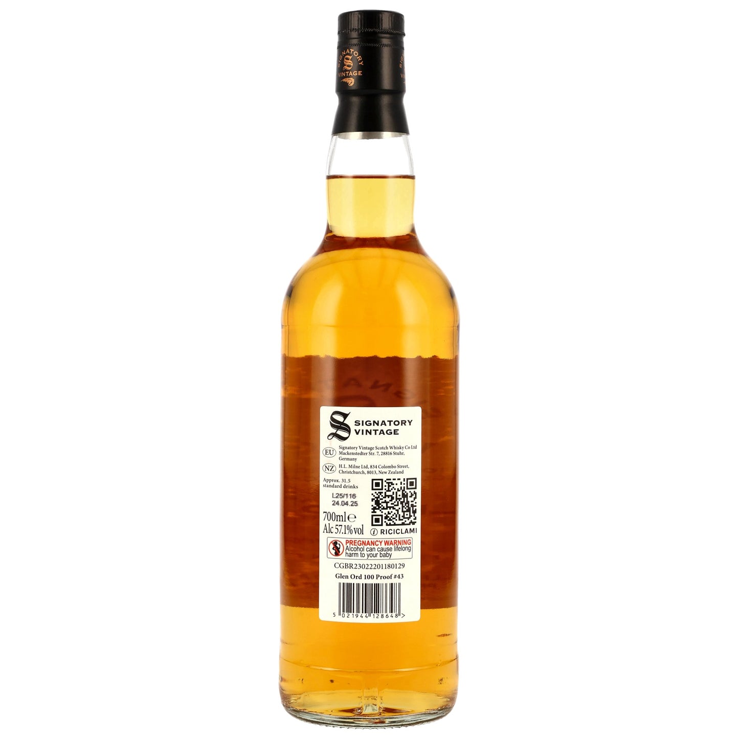 Glen Ord 12 Jahre 2012/2025 SV 100 Proof Edition #43 57,1% 0,7l