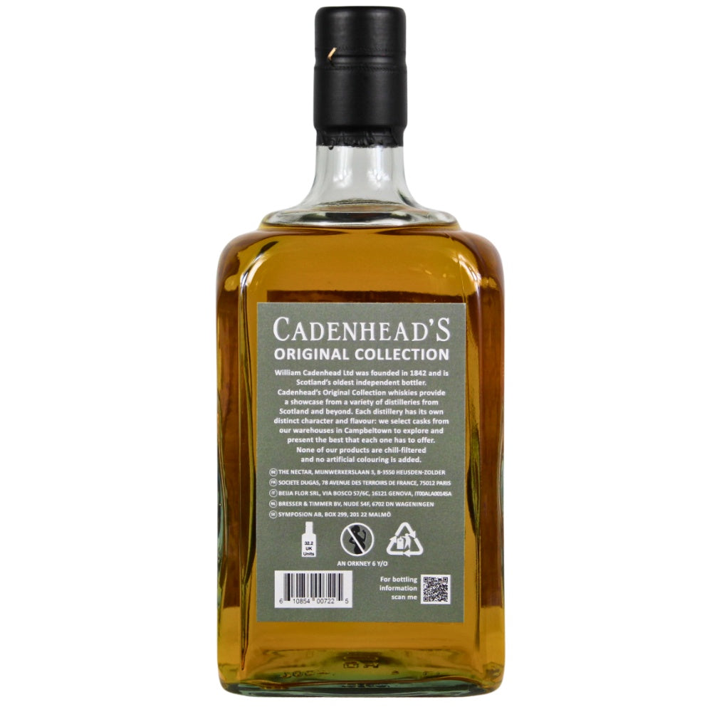 An Orkney 6 Jahre Cadenhead Original Collection 46% 0,7l