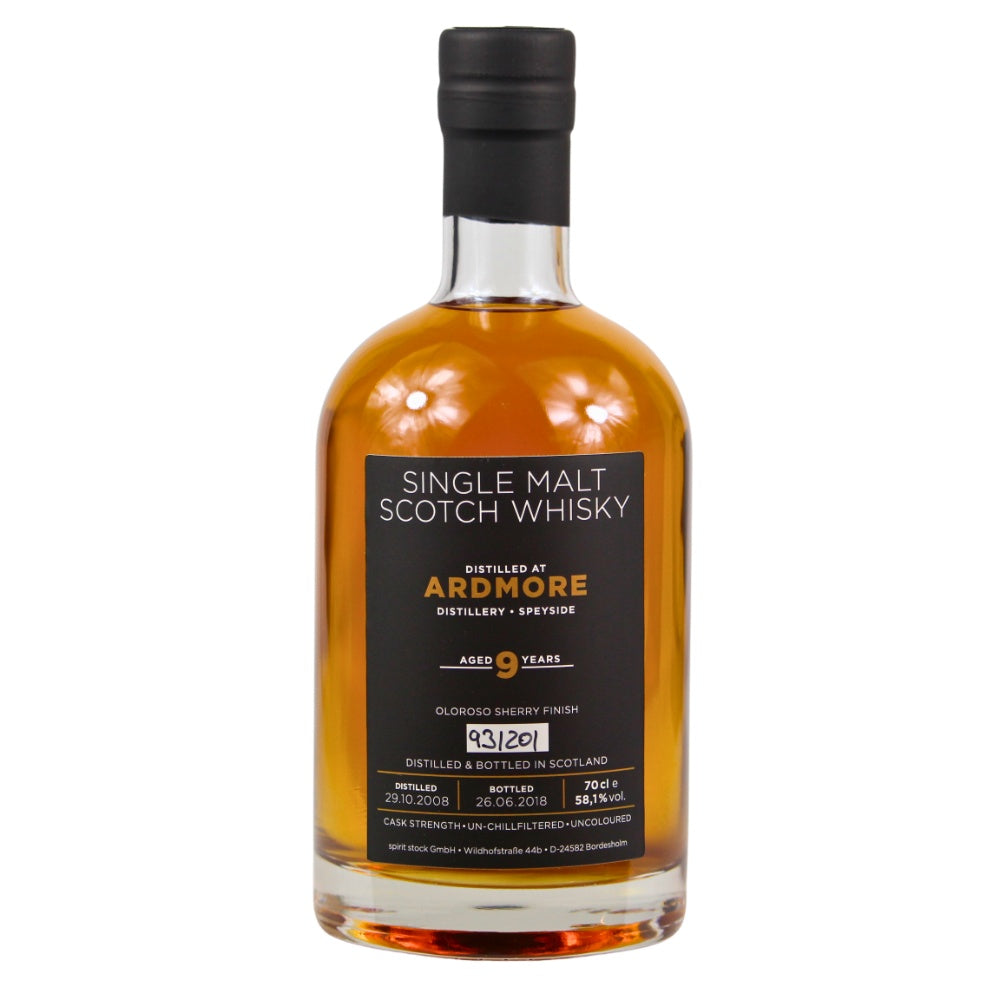 Ardmore 9 Jahre Oloroso Sherry Finish Spirit Stock