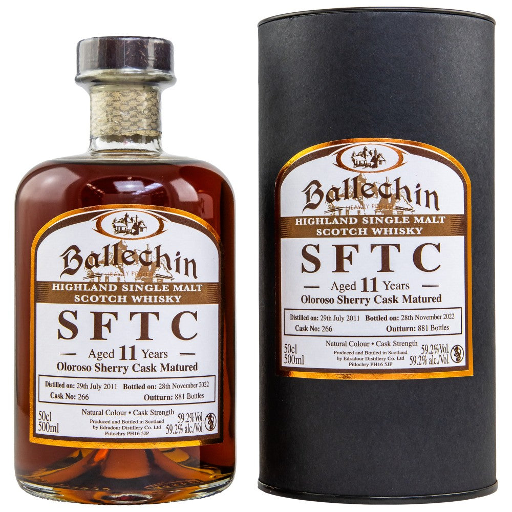 Ballechin 11 Jahre Oloroso Sherry Cask