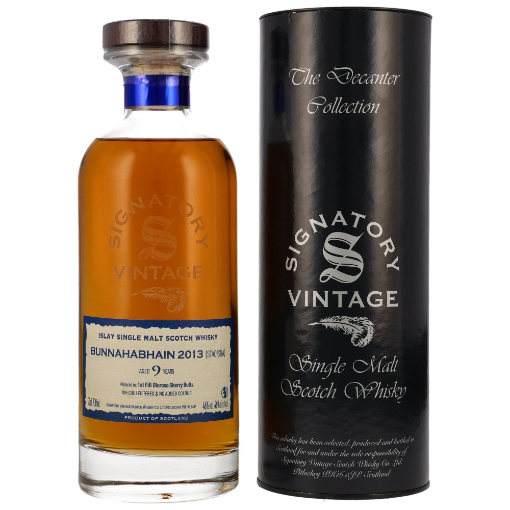 Bunnahabhain Staoisha 9 Jahre The Decanter Collection