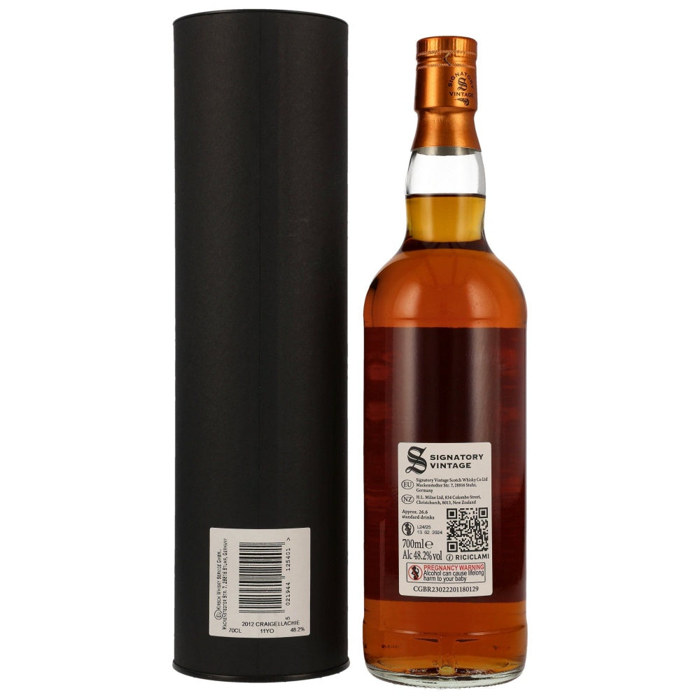 Craigellachie 11 Jahre 2012/2023 Small Batch #5 SV 48,2% 0,7l