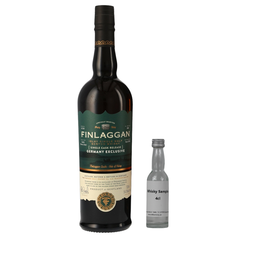 SAMPLE 4cl Finlaggan Single Cask Release Germany Exclusive Cask #1709 54,5%