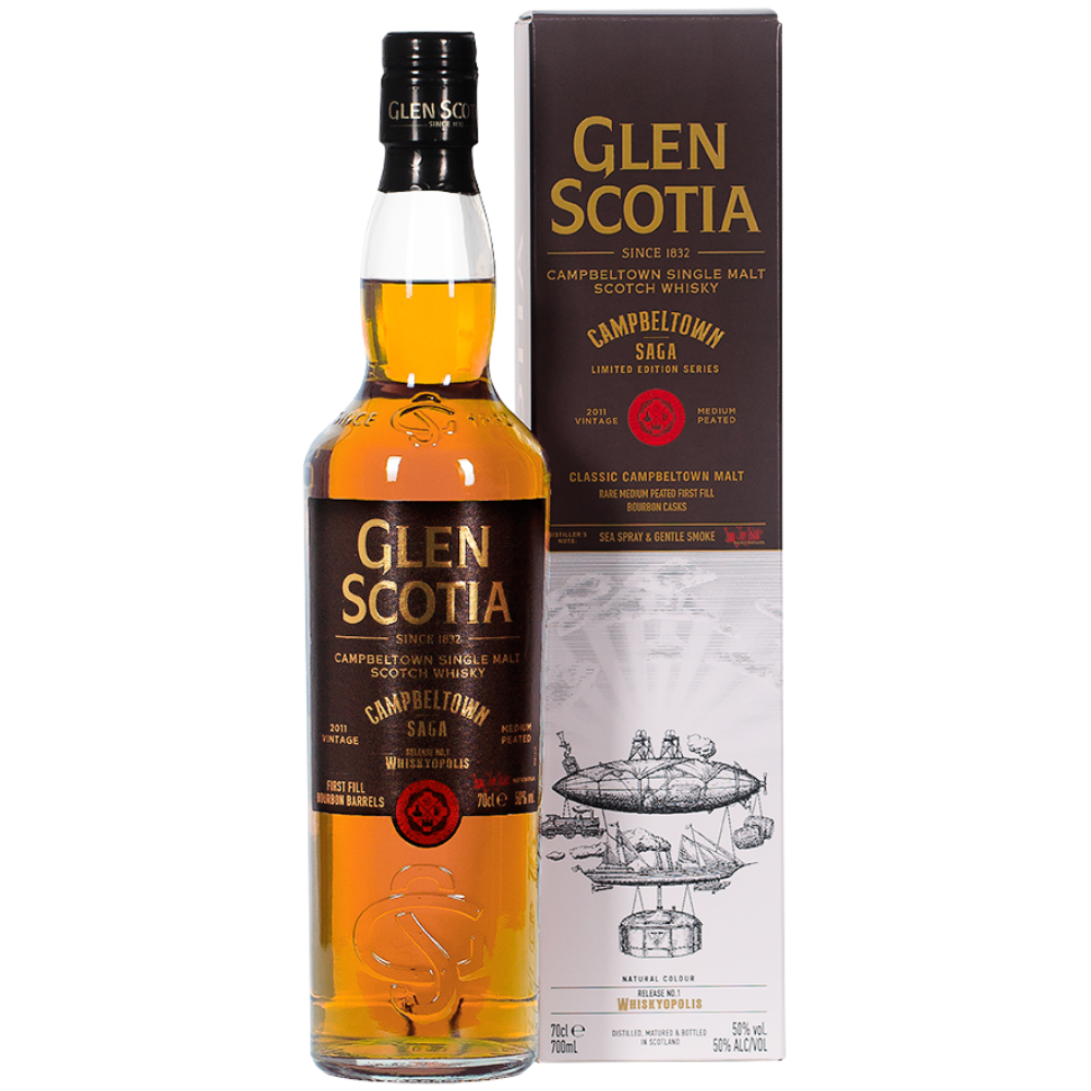 Glen Scotia 2011 Whiskeyopolis Campbeltown Saga Release No. 1 50
