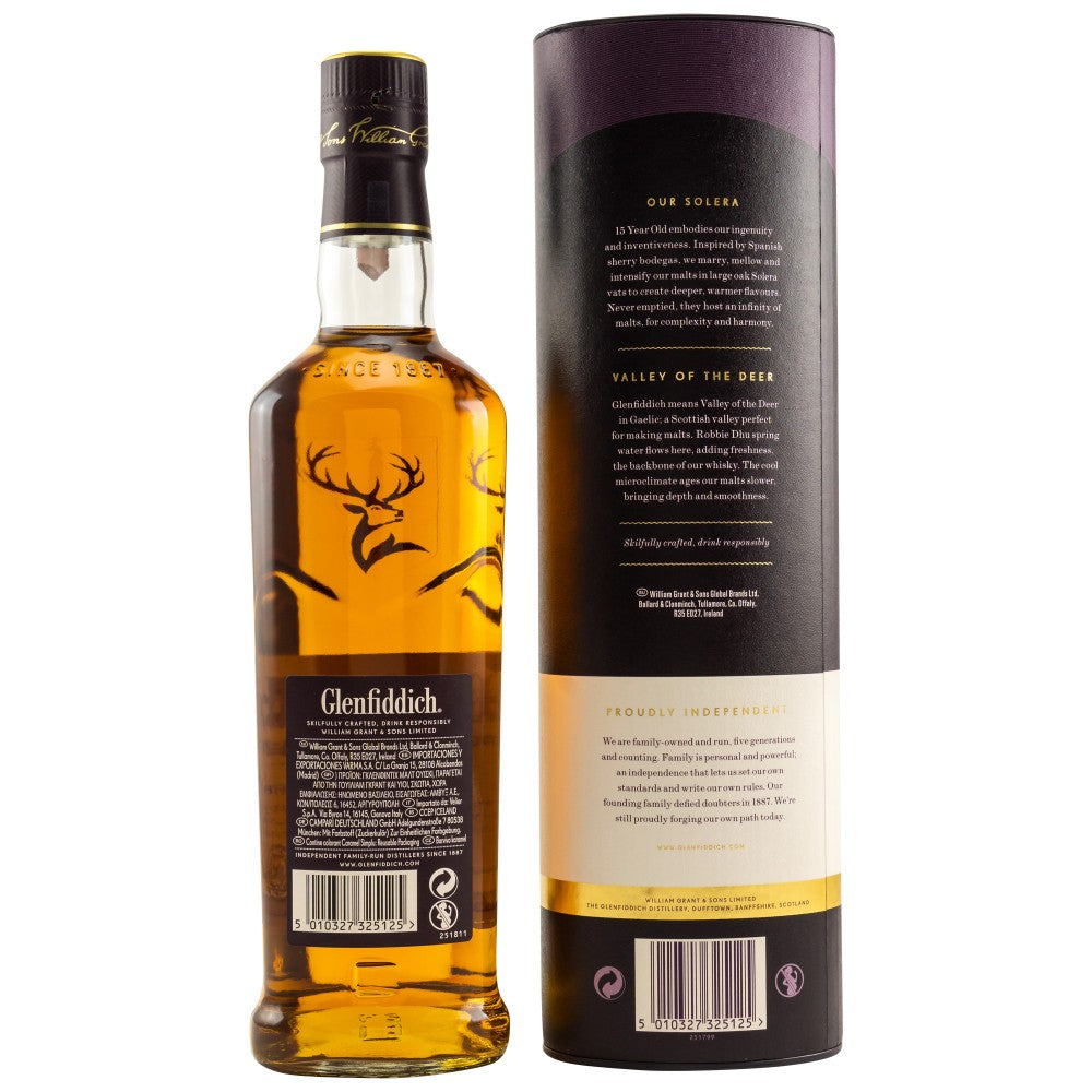 Glenfiddich 15 Jahre Our Solera
