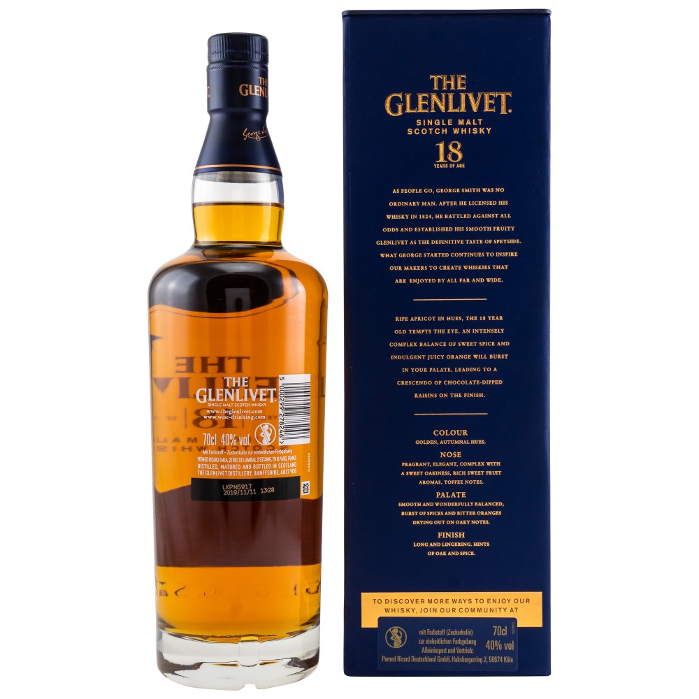 Glenlivet 18 Jahre