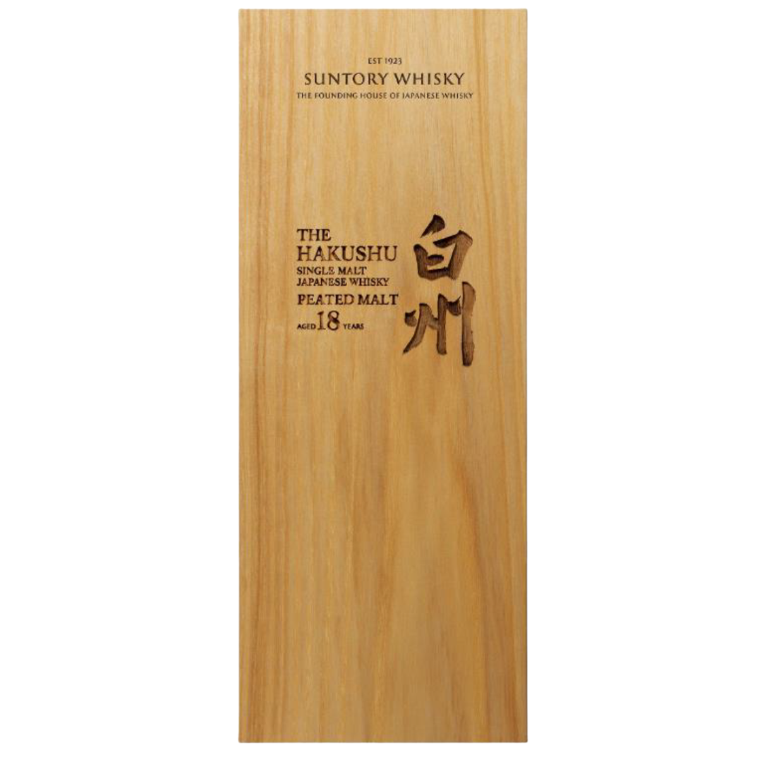 Hakushu 18 Years Single Malt Whiskey Peated Malt 48% 0.7l