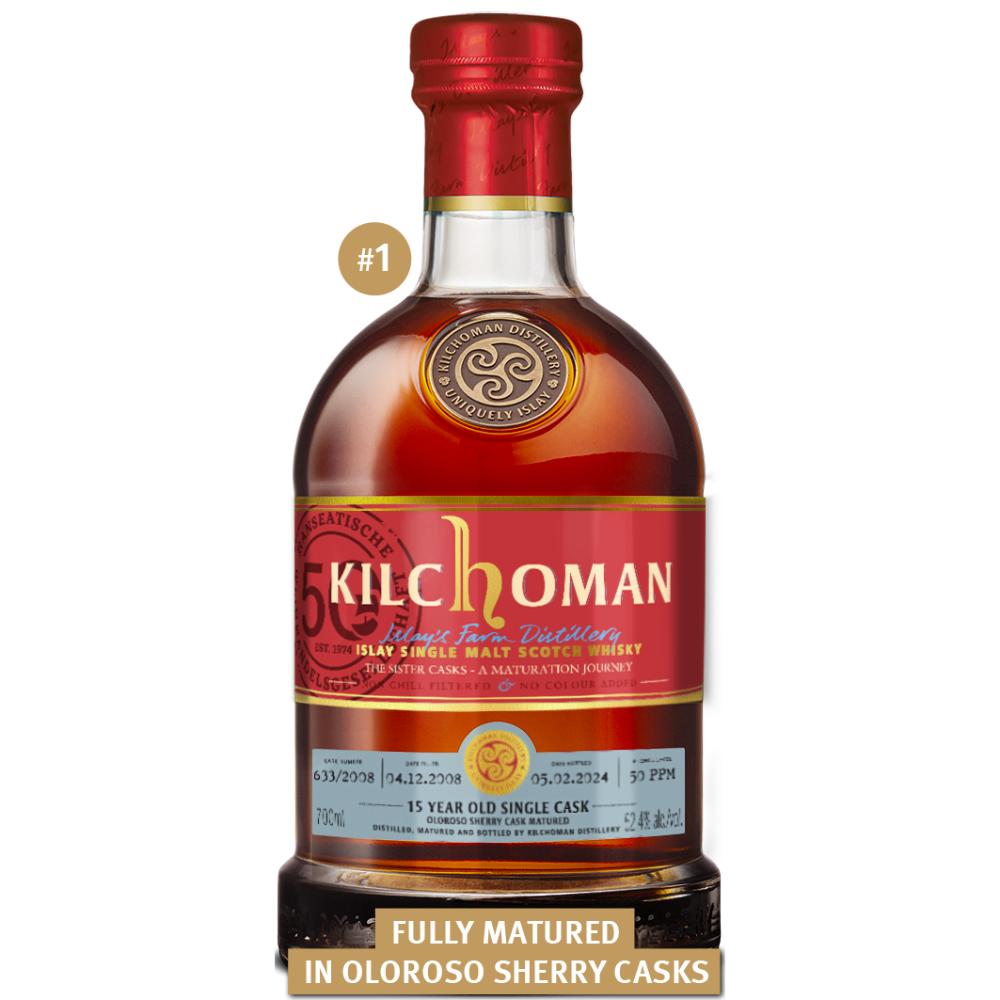 Kilchoman Oloroso Sherry Sister Cask 1 633/2008