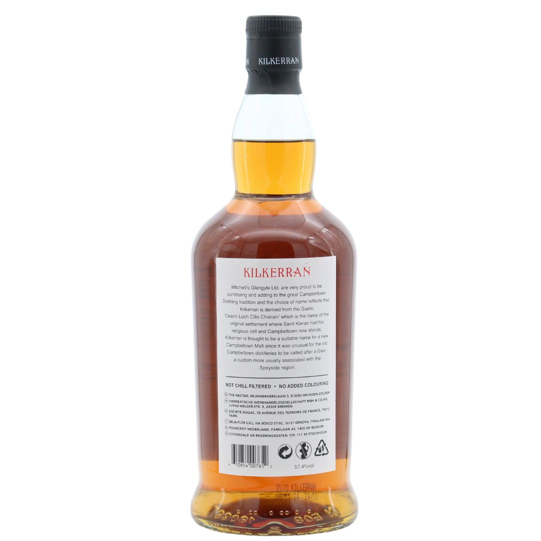 Kilkerran 8 Jahre 2024 Release Sherry Cask Strength 57,4% 0,7l