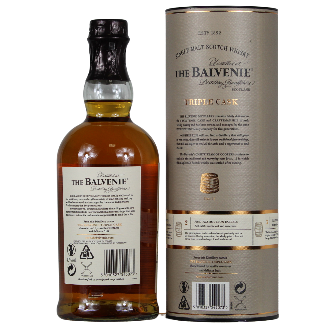 Balvenie 16 Jahre Triple Cask 40% 0,7l