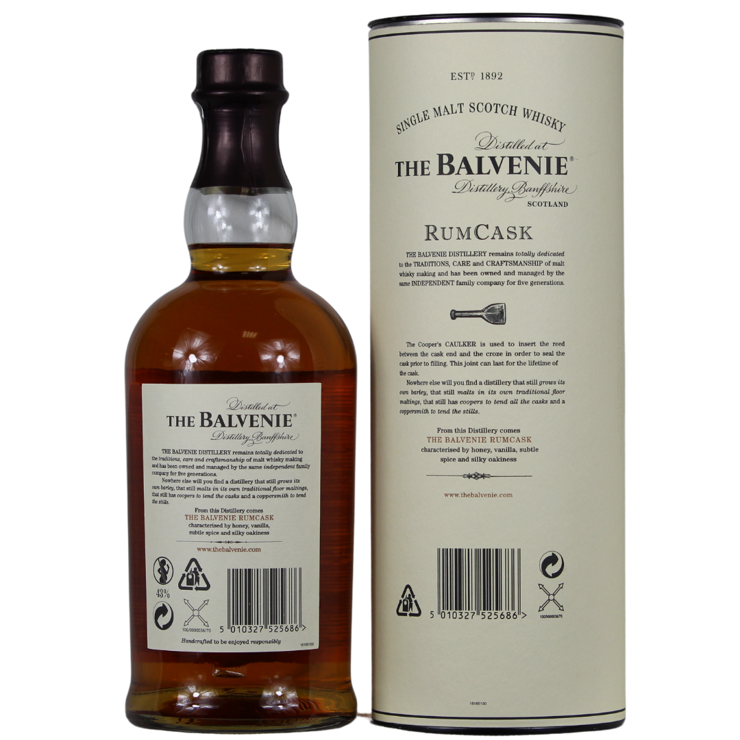 Balvenie 17 Jahre Rum Cask 43% 0,7l