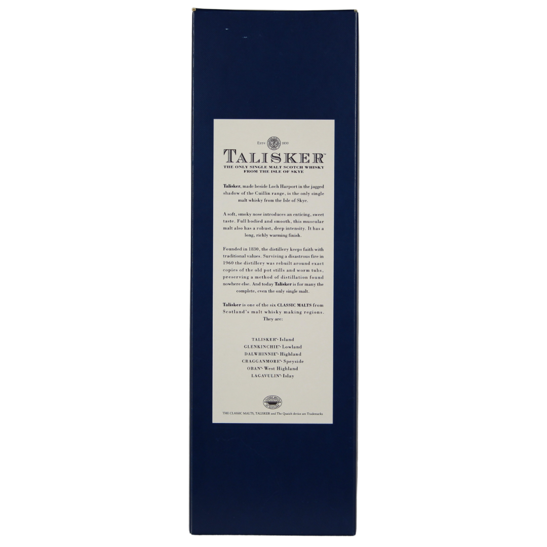 Talisker 10 Jahre (Bottled ca 2008 - original versiegelt) 45,8% 0,7l