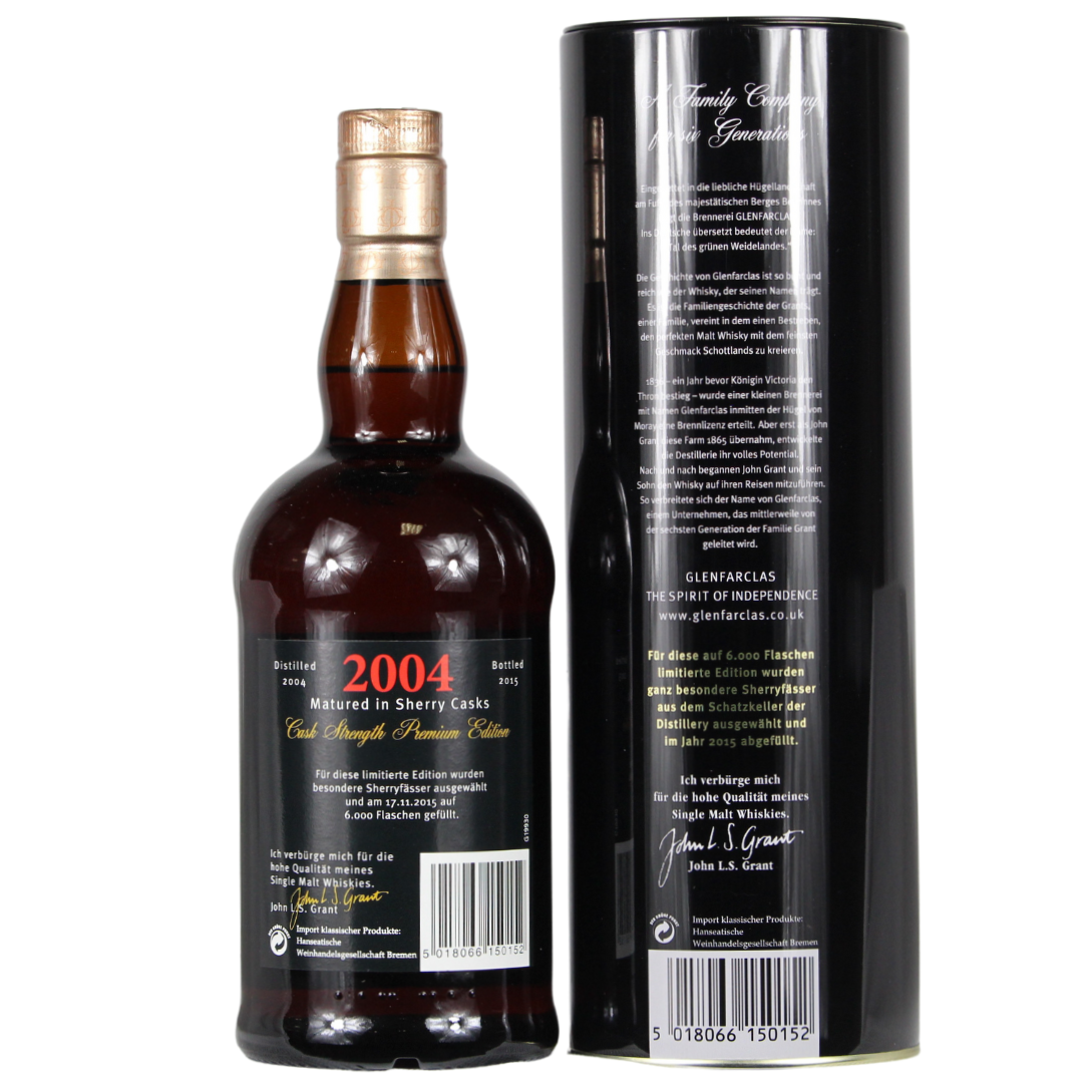 Glenfarclas 2004 Cask Strength 59,8% 0,7l