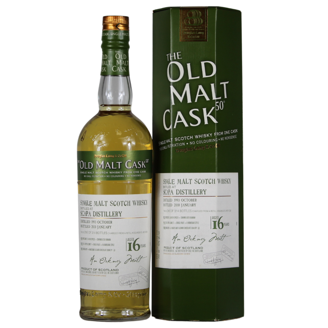 Scapa 16 Jahre 1993/2010 Old Malt Cask 50% 0,7l