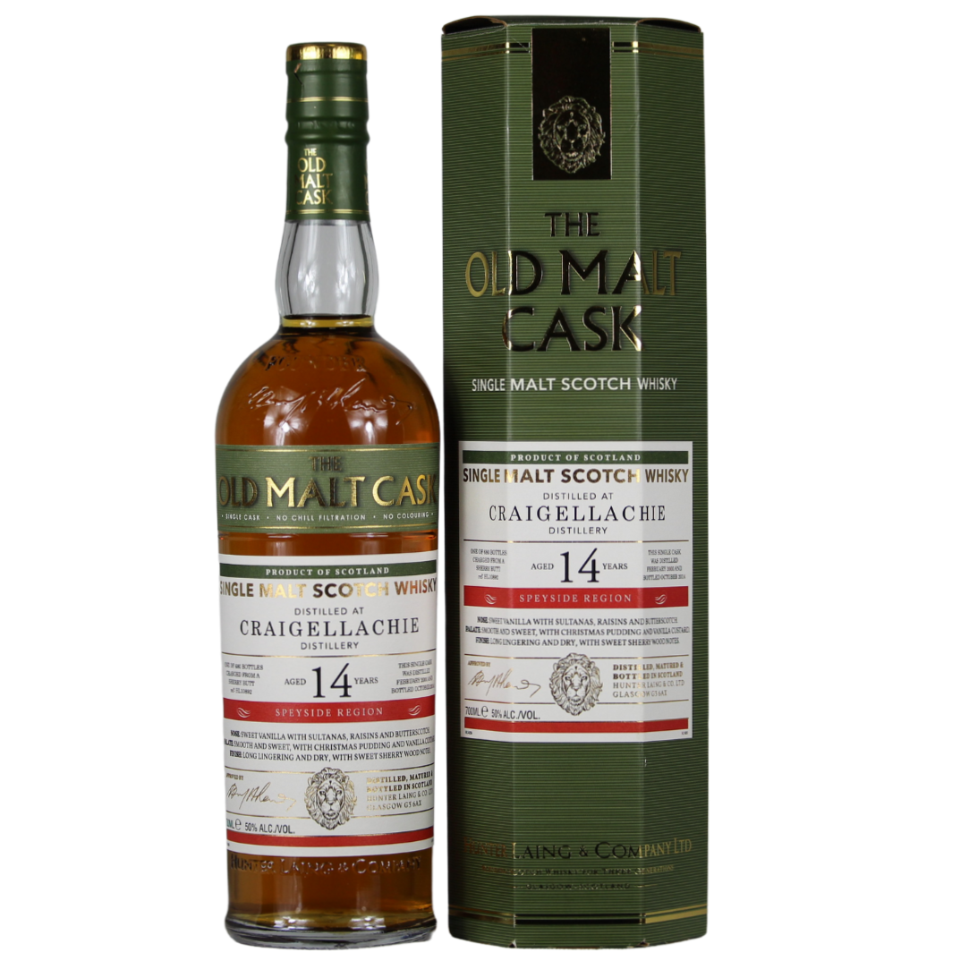 Craigellachie 14 Jahre 2000/2014 Old Malt Cask 50% 0,7l