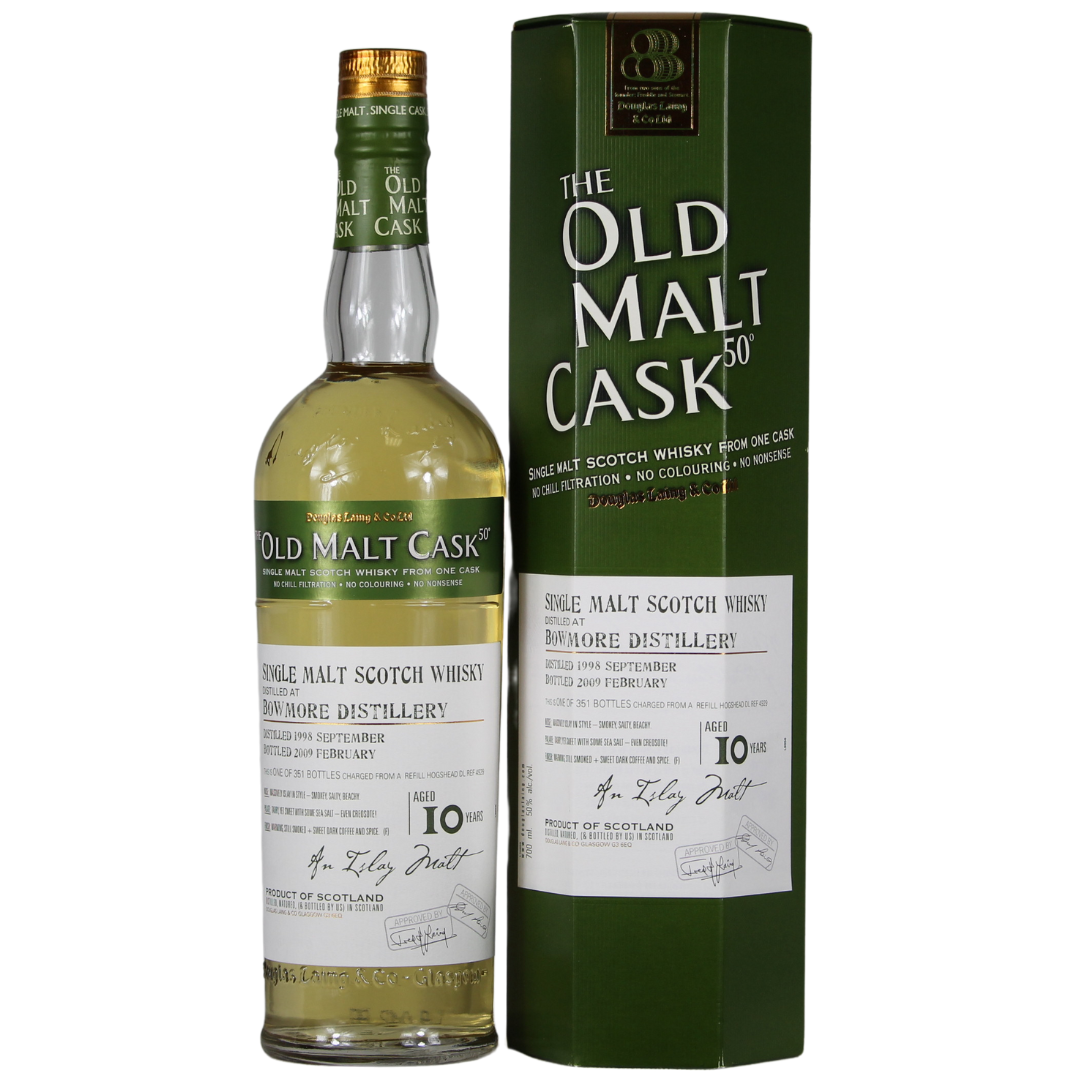 Bowmore 10 Jahre 1998/2009 Old Malt Cask 50% 0,7l