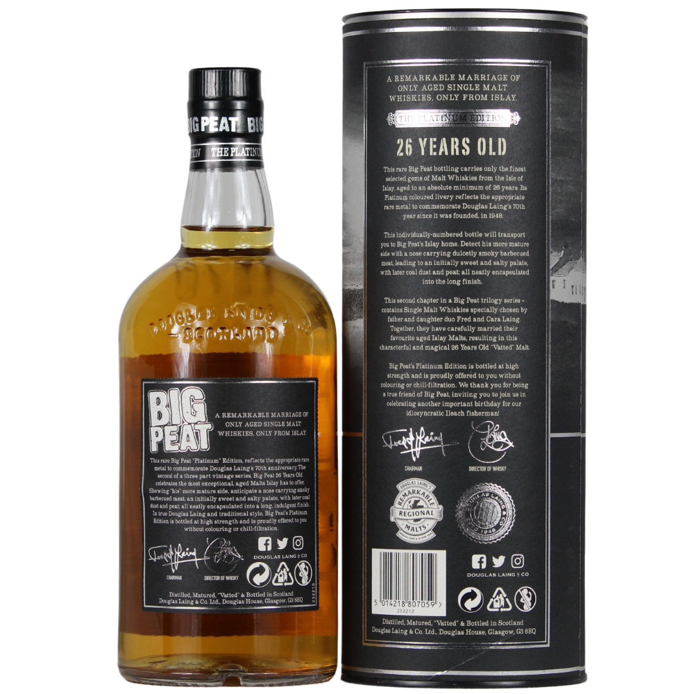 Big Peat 26 Jahre 1992/2018 The Platinum Edition 51,5% 0,7l