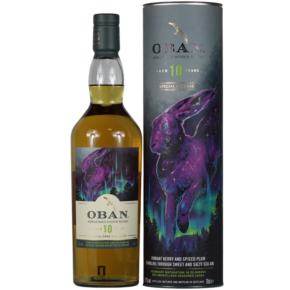 Oban 10 Jahre Natural Cask Strength 57,1% 0,7l