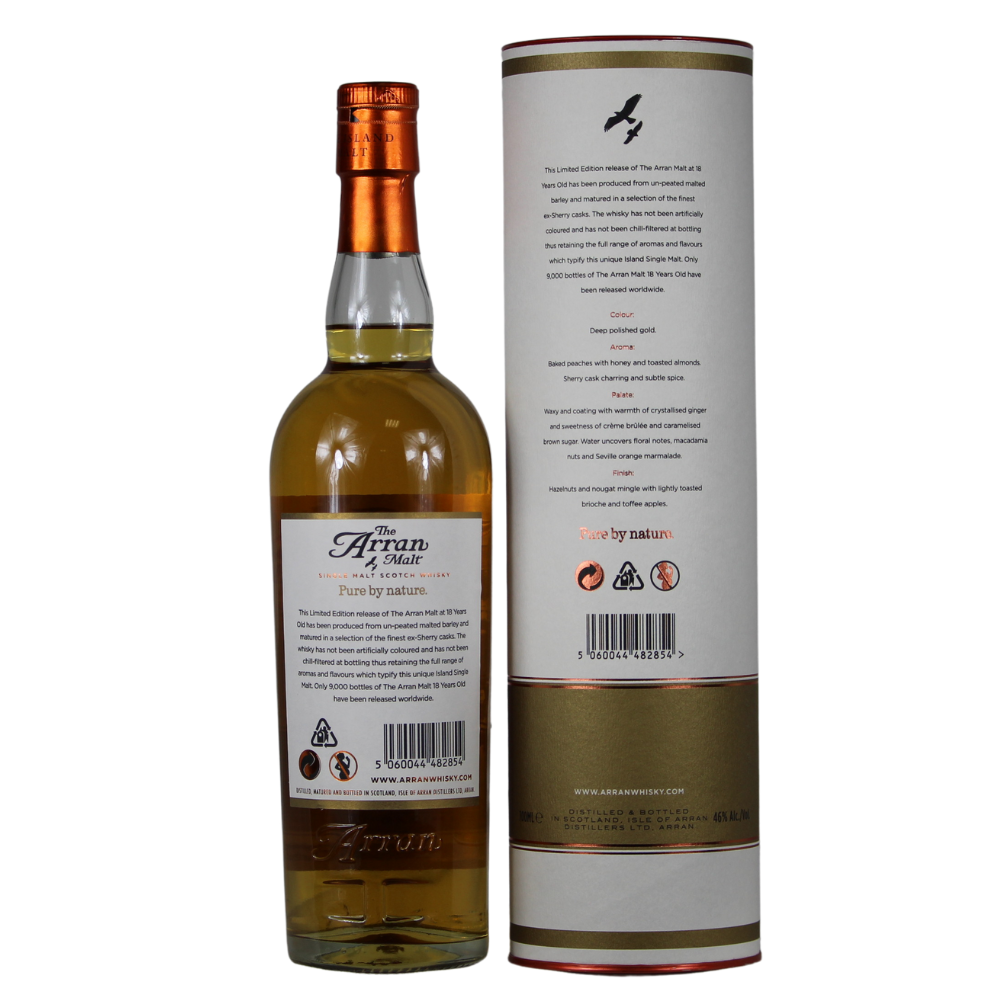 Arran The Arran Malt 18 Jahre 2015 46% 0,7l