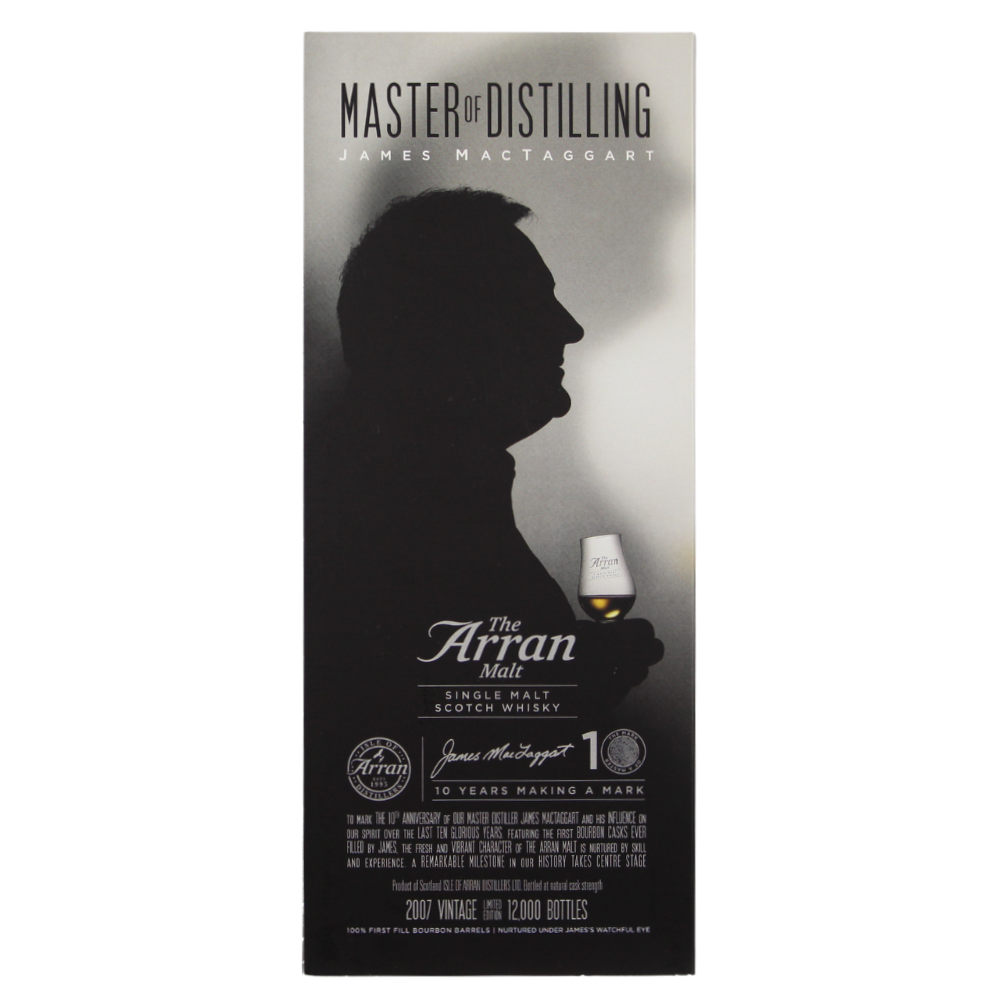 Arran - The Arran Malt Master of Distilling James MacTaggart 54,2% 0,7l