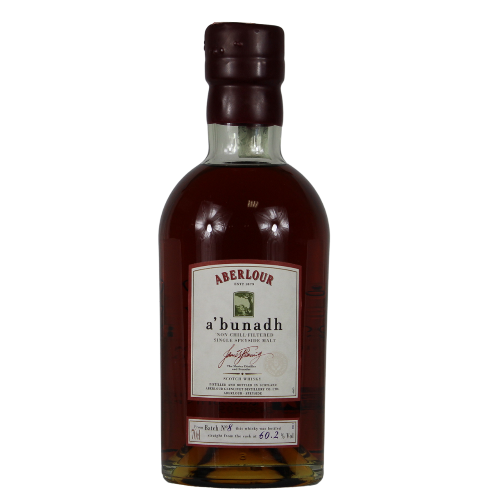 Aberlour a'bunadh Cask Strength Batch #8 60,2% 0,7l