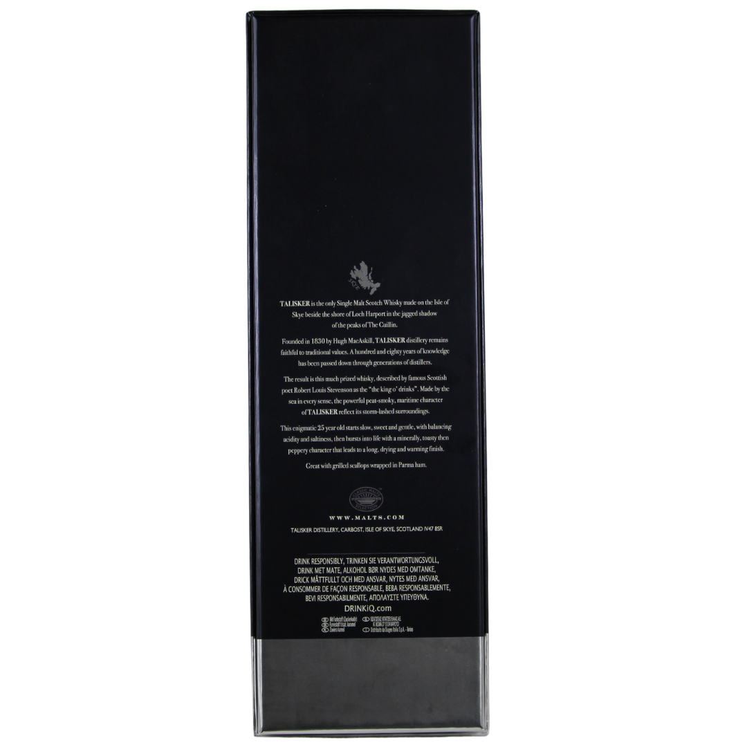 Talisker 25 Jahre 45,8% 0,7l (alte Edition)
