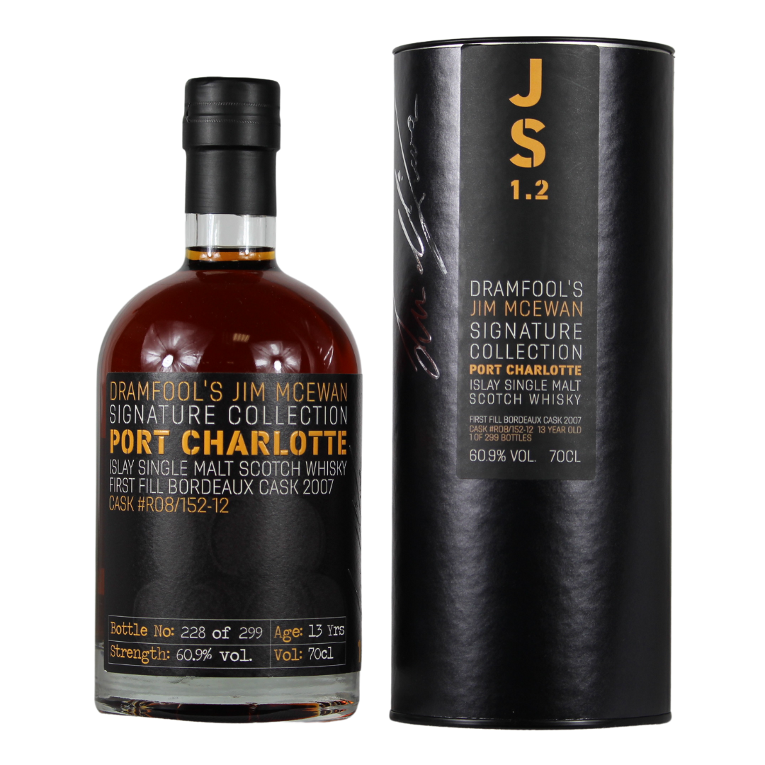 Jim McEwan Signature Collection Port Charlotte 2007 1st Fill Bordeaux Cask 60,9% 0,7l