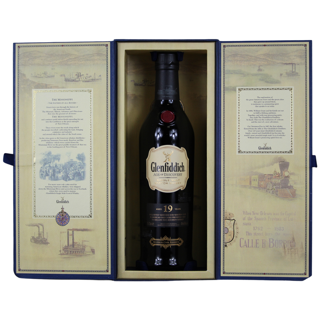 Glenfiddich 19 Jahre Age Of Discovery Bourbon Cask Reserve 40% 0,7l