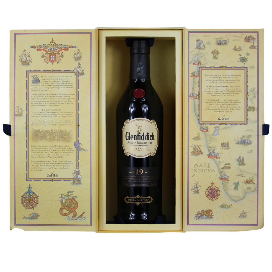 Glenfiddich 19 Jahre Age Of Discovery Madeira Cask Finish 2011 40% 0,7l