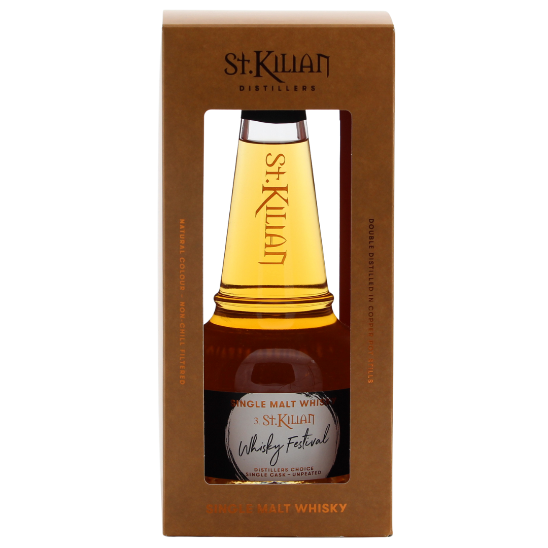 St.Kilian 3. Whisky Festival Ex-Cider Luxembourg Unpeated Distillers Choice 52,5% 0,5l