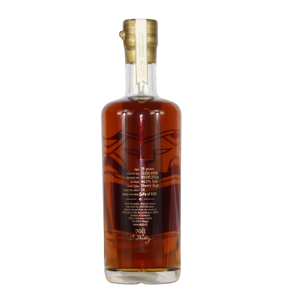 Speyside 25 Jahre 1999/2024 BSW-Dully Blended Scotch Whisky 44,3% 0,7l