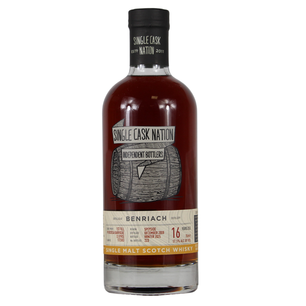 BenRiach 16 Jahre 1st Fill PX Single Cask Nation 57,5% 0,7l