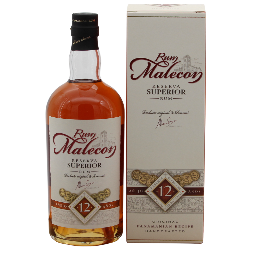 Rum Malecon 12 Jahre Reserva Superior 40% 0,7l