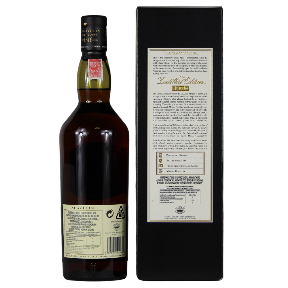 Lagavulin Distillers Edition 1991-2007 43% 0,7l