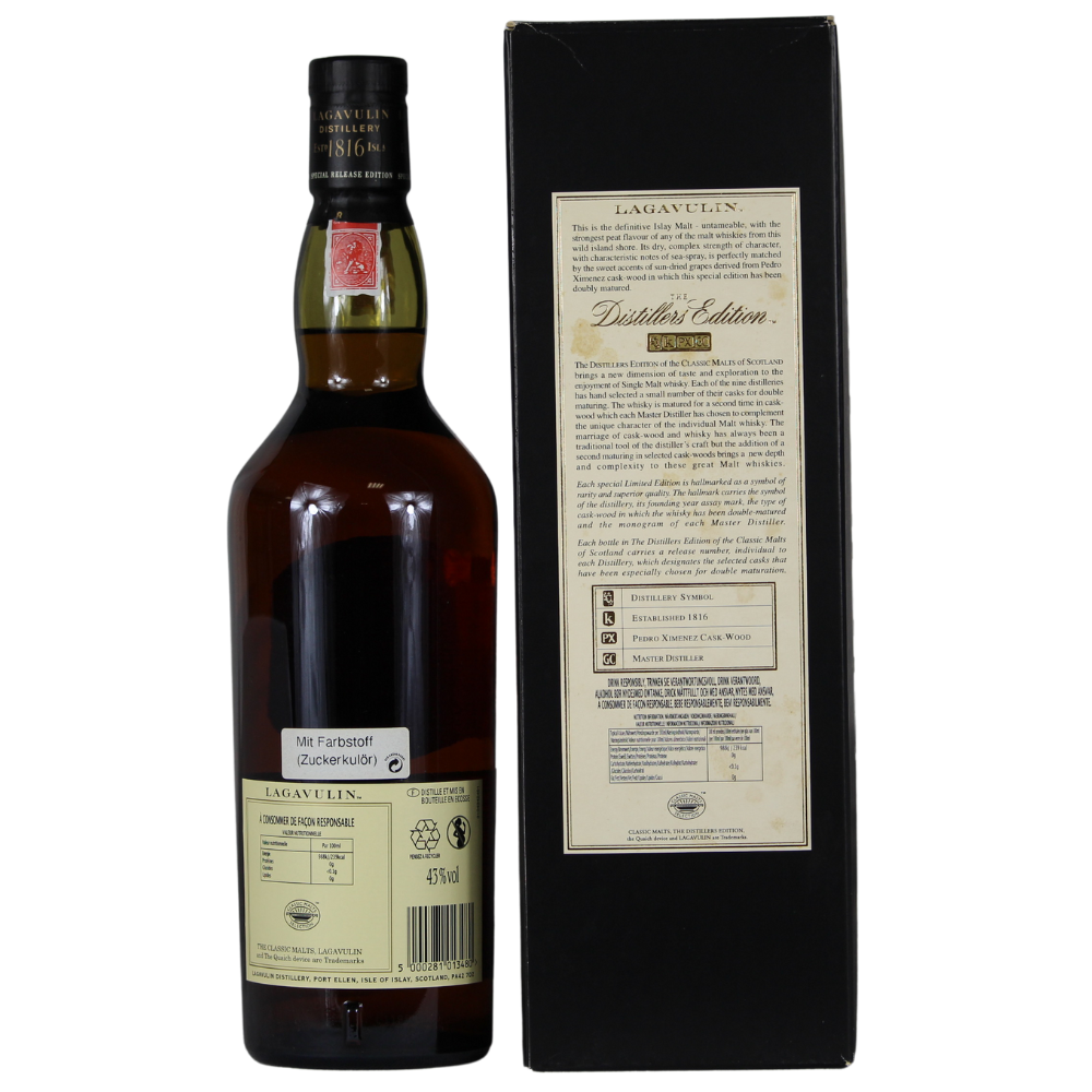 Lagavulin Distillers Edition 1995-2011 43% 0,7l