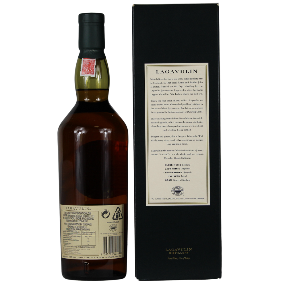 Lagavulin 16 Jahre (Bottled 2011) 43% 0,7l